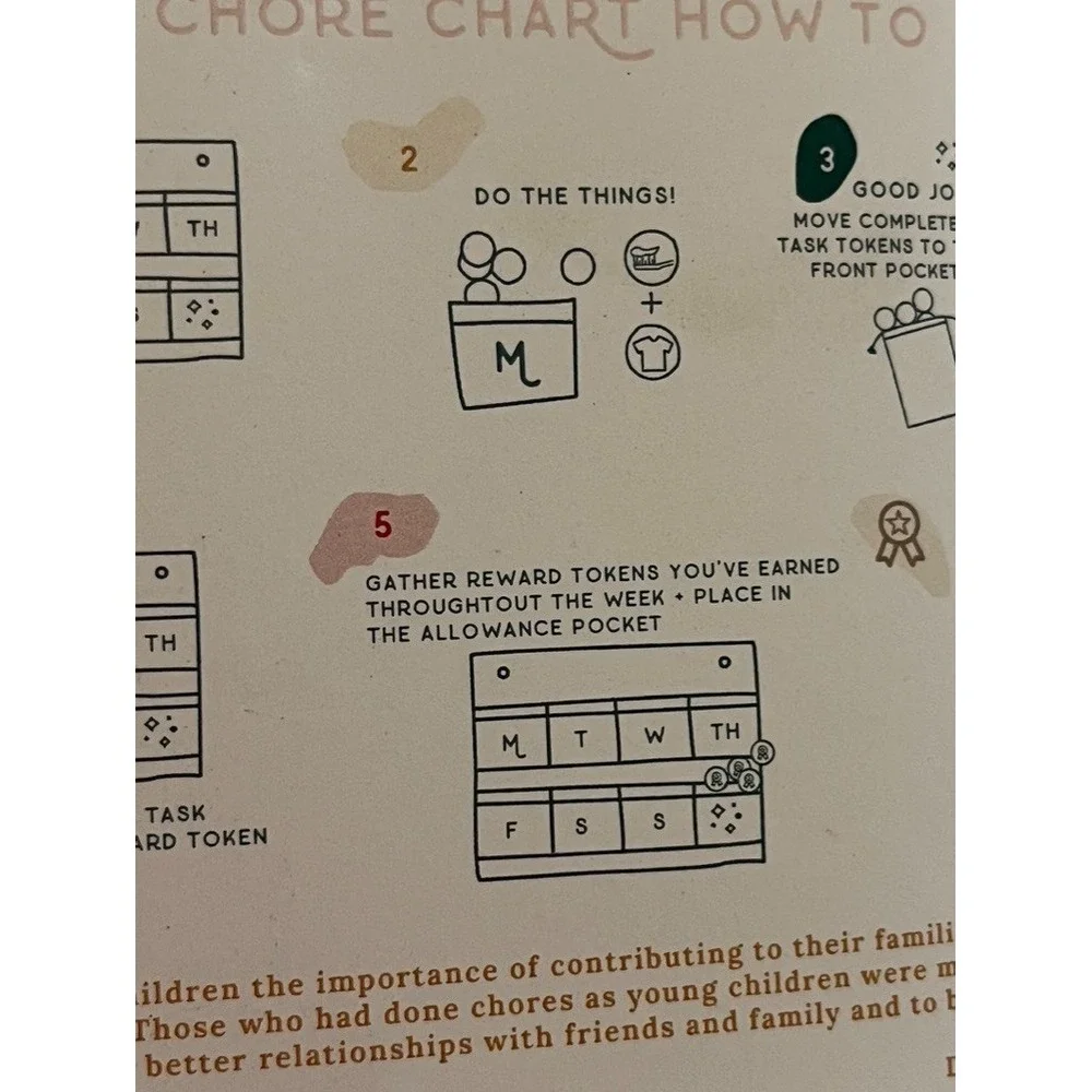 Neutral Plaid Home School Chore Chart Plaid Canvas Modern Minimalist Country 80s